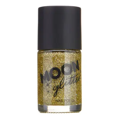 Moon Creations Glitter Nagellack - Guld