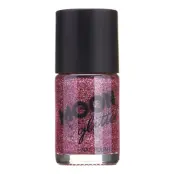 Moon Creations Glitter Nagellack - Rosa