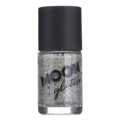 Moon Creations Glitter Nagellack - Silver