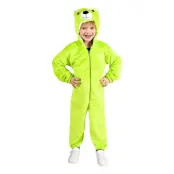Onesie Grön Björn Bebis Maskeraddräkt - 12-18 mån