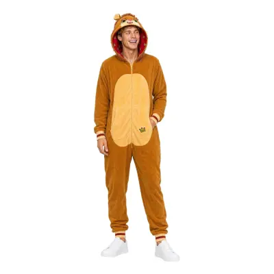 Onesie Lejon Maskeraddräkt - Small