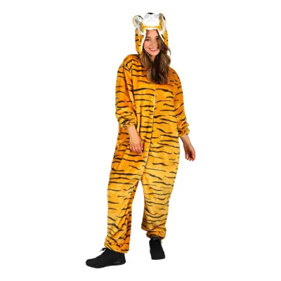 Onesie Tiger Maskeraddräkt - Medium/Large