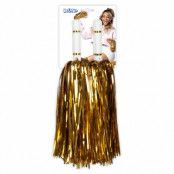 Pompom, glitter guld