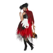 Rödluvan Halloween Maskeraddräkt