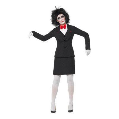 Saw Puppet Tjej Maskeraddräkt - Large