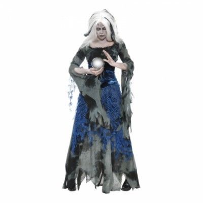 Spådam Halloween Maskeraddräkt - Medium