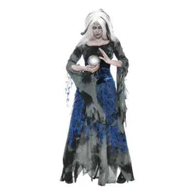 Spådam Halloween Maskeraddräkt - Medium