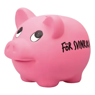 Spargris för svinrika