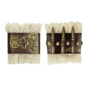 Steampunk Spetsmuffar - 2-pack