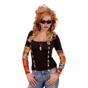 Tatueringsarmar Skull&Roses - One size