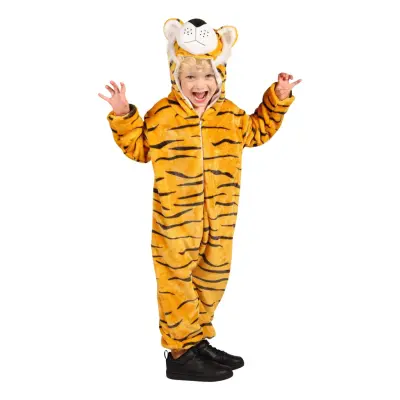Tiger Onesie Bebis Maskeraddräkt - 12-18 mån
