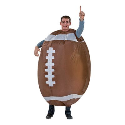 Uppblåsbar Amerikansk Fotboll Maskeraddräkt - One size