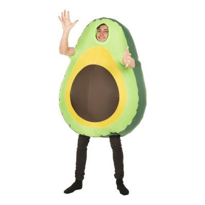 Uppblåsbar Avokado Maskeraddräkt - One size