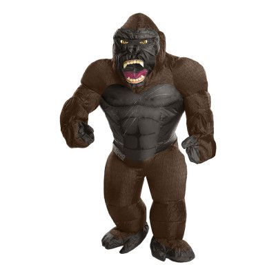 Uppblåsbar King Kong Maskeraddräkt - One size