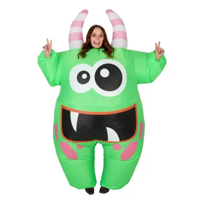 Uppblåsbart Monster Maskeraddräkt - One size