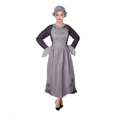 Viktorianskt Halloween Hembiträde Maskeraddräkt