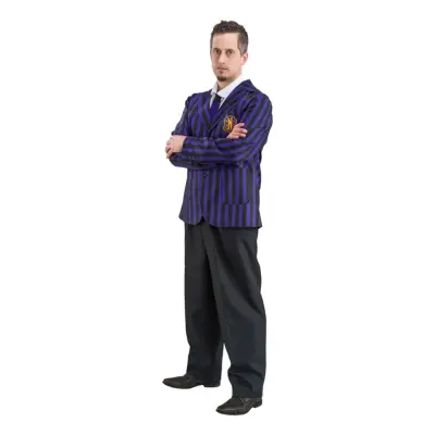 Wednesday Skoluniform Herr Maskeraddräkt - Large