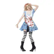 Zombie Alice Maskeraddräkt - Small