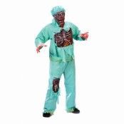 Zombie Doktor Maskeraddräkt