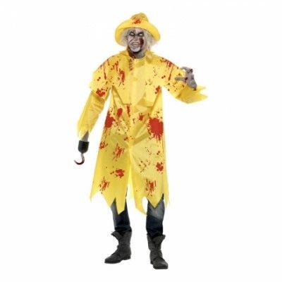 Zombie Fiskare Maskeraddräkt - Medium
