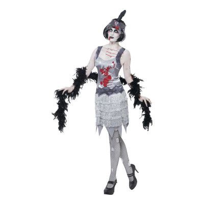 Zombie Flapper Maskeraddräkt - Medium
