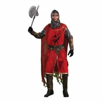 Zombie Korsriddare Maskeraddräkt