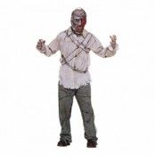 Zombie med Taggtråd Maskeraddräkt - One size