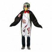 Zombie Pingvin Maskeraddräkt - One size
