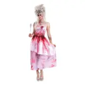 Zombie Prinsessa Rosa Maskeraddräkt - Medium