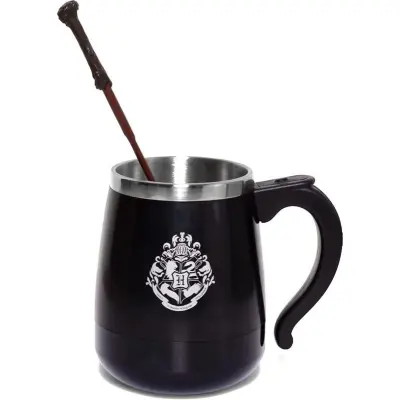 Harry Potter Mugg - Harry Potter - Självomrörande kopp med trollstav - för  flerfärgad