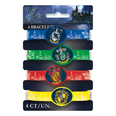 Harry Potter Silikonarmband - 4-pack