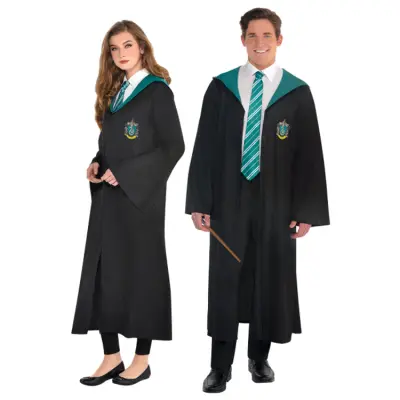 Harry Potter Slytherin Maskeraddräkt - Onesize (S-L)