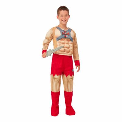 He-Man Barn Maskeraddräkt - Large