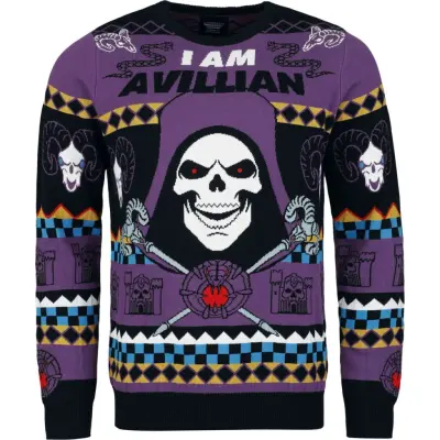 Masters Of The Universe - Anime Christmas Jumper - Skeletor - S 3XL - för Herr - flerfärgad