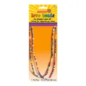 60-tals Hippie Pärlhalsband
