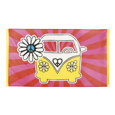 Flagga Hippie