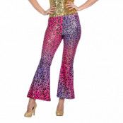 Hippie Byxor Leopard Rosa/Lila Sparkle - 40