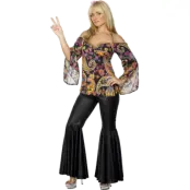 Hippie-dräkt dam S