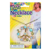 Hippie Fredssymbol Halsband