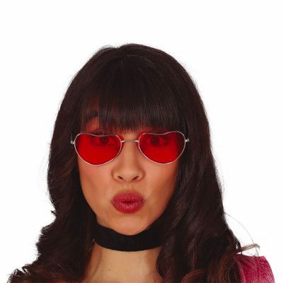 Hippie Hjärtglasögon