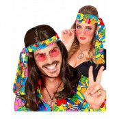 Hippie Pannband - Färgglatt med Blommor