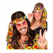 Hippie Pannband - Färgglatt med Cirklar