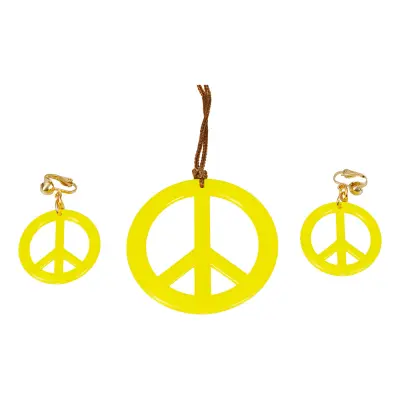 Hippie Smyckesset Gul
