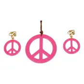 Hippie Smyckesset Rosa