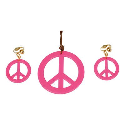 Hippie Smyckesset Rosa