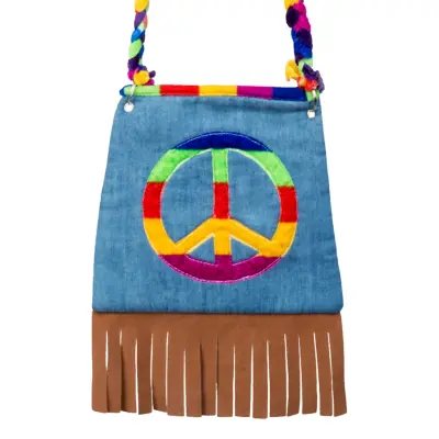 Hippieväska med Peacemärke