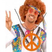 Peace Hippie Smycke - Orange