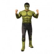 Hulk Deluxe Maskeraddräkt - Standard