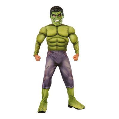 Hulken med Muskler Barn Maskeraddräkt - Small