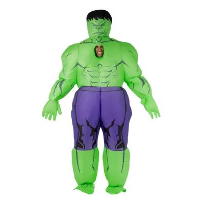Uppblåsbar Hulken Maskeraddräkt